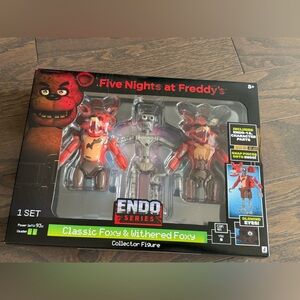 Five Nights at Freddys Endo Series toy figure Foxy Withered FNAF Jazwares